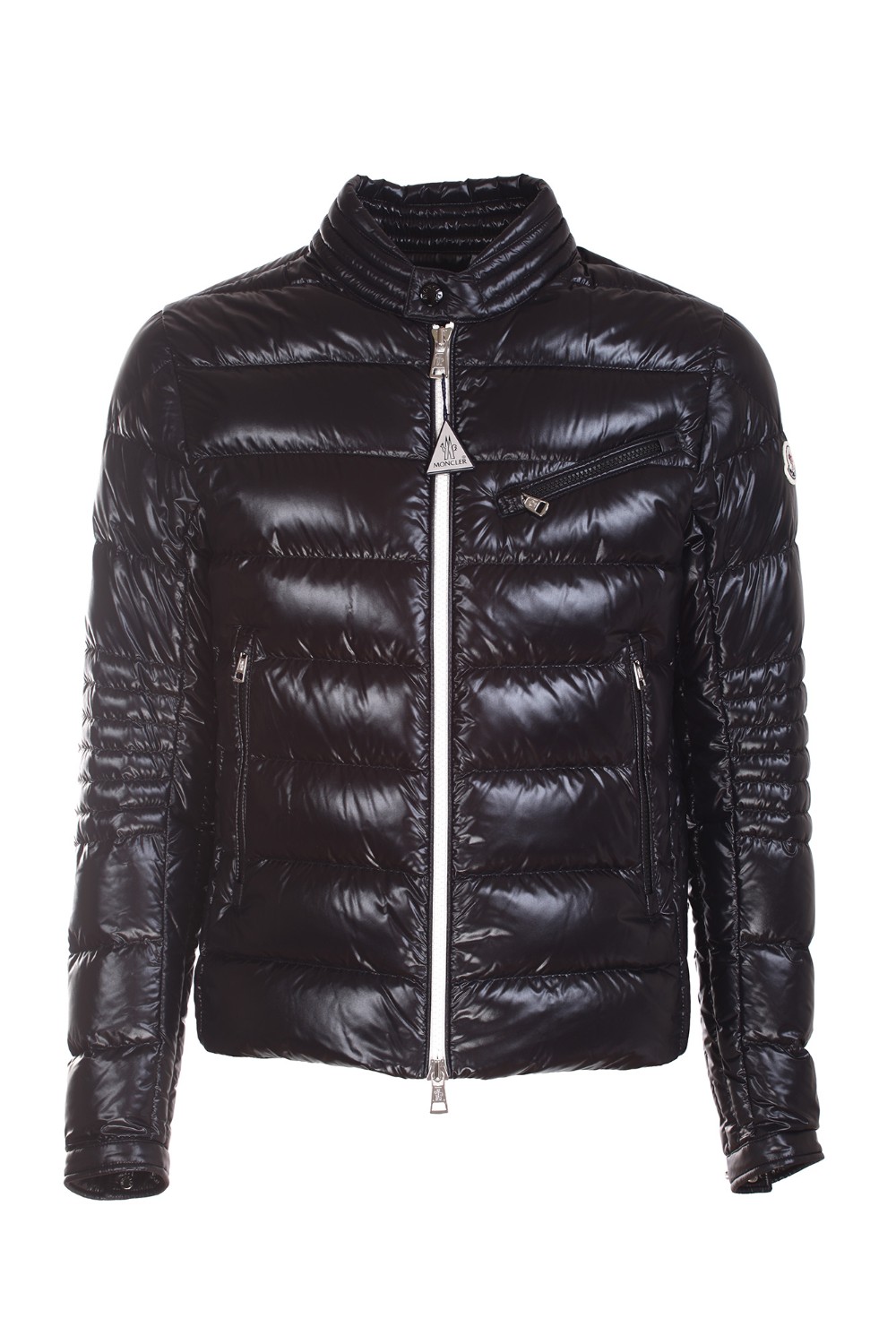 shop MONCLER Saldi Giacchetto: Moncler piumino biker Berriat.
Realizzato in nylon laqué.
Fodera in nylon laqué.
Imbottitura in piuma.
Collo con bottone a pressione.
Chiusura con zip.
Tasche con zip.
Polsi con bottone a pressione.
Composizione: 100% Poliammide.
Composizione imbottitura: 90% Piumino 10% Piuma.
Fabbricato in Romania.. BERRIAT 1A0022168950-999 number 4853998